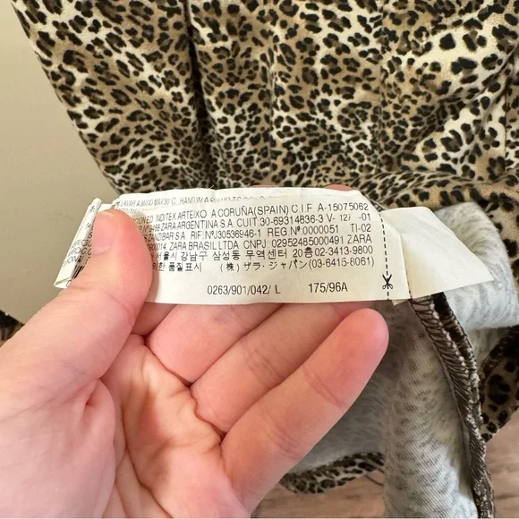 Zara Knit Leopard Print Sleeveless Dress - Picture 7 of 8